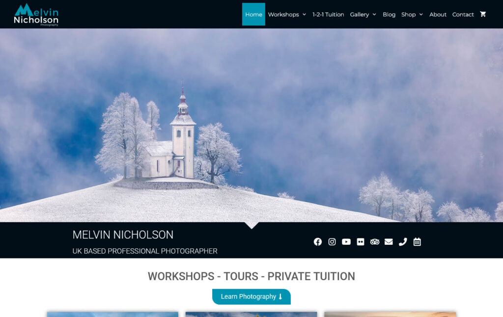Melvin Nicholson - UK based Professional Photographer
